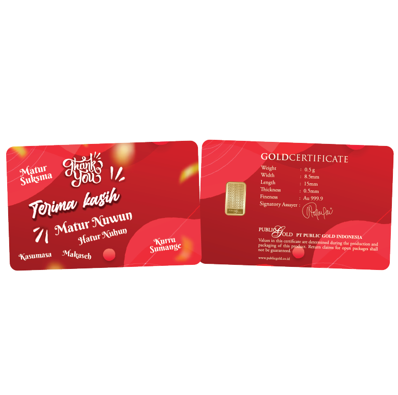 EMAS MURNI 0,5GR (999.9) P.GOLD